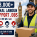 £28,000+ General Labour & Support Jobs in UK for Foreign Workers