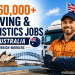 A$60,000+ Driving & Logistics Jobs in Australia for Foreign Workers