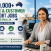 A$60,000+ Office & Customer Support Jobs in Australia for Foreign Workers