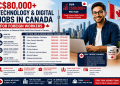 C$80,000+ Technology & Digital Jobs in Canada for Foreign Workers