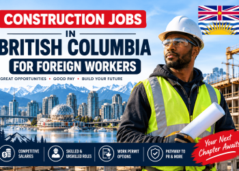 Construction Jobs in British Columbia for Foreign Workers: Salaries & Requirements