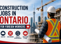 Construction Jobs in Ontario for Foreign Workers: Salaries & Requirements