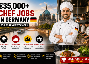 €35,000+ Chef Jobs in Germany for Foreign Workers