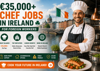 €35,000+ Chef Jobs in Ireland for Foreign Workers