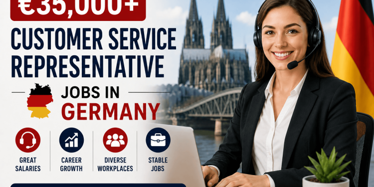 €35,000+ Customer Service Representative Jobs in Germany for Foreign Workers