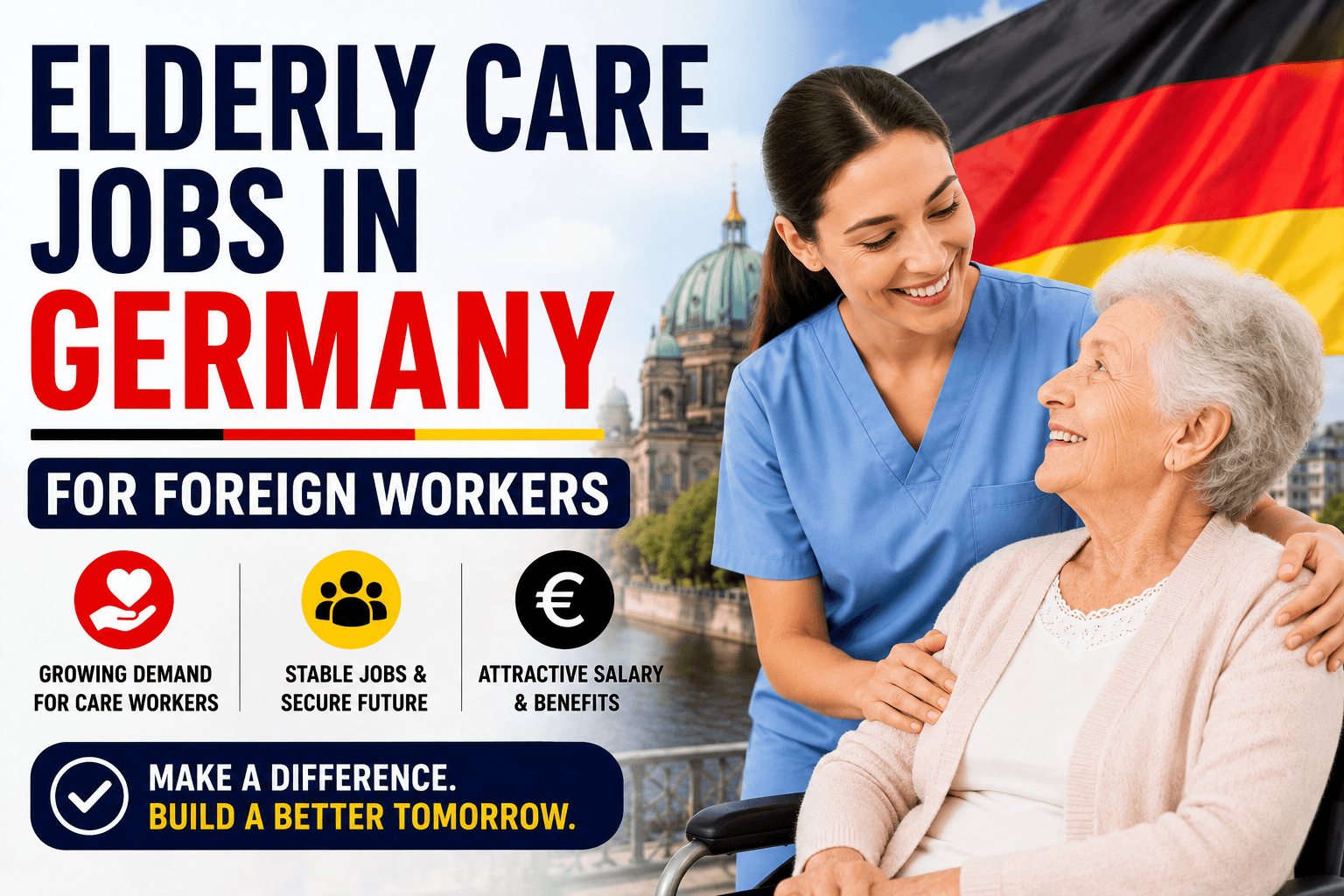 Elderly Care Jobs in Germany for Foreign Workers - Salary & Requirements