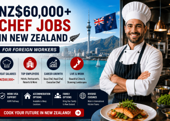 NZ$60,000+ Chef Jobs in New Zealand for Foreign Workers