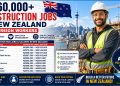 NZ$60,000+ Construction Jobs in New Zealand for Foreign Workers
