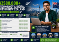NZ$80,000+ Technology & Digital Jobs in New Zealand for Foreign Workers