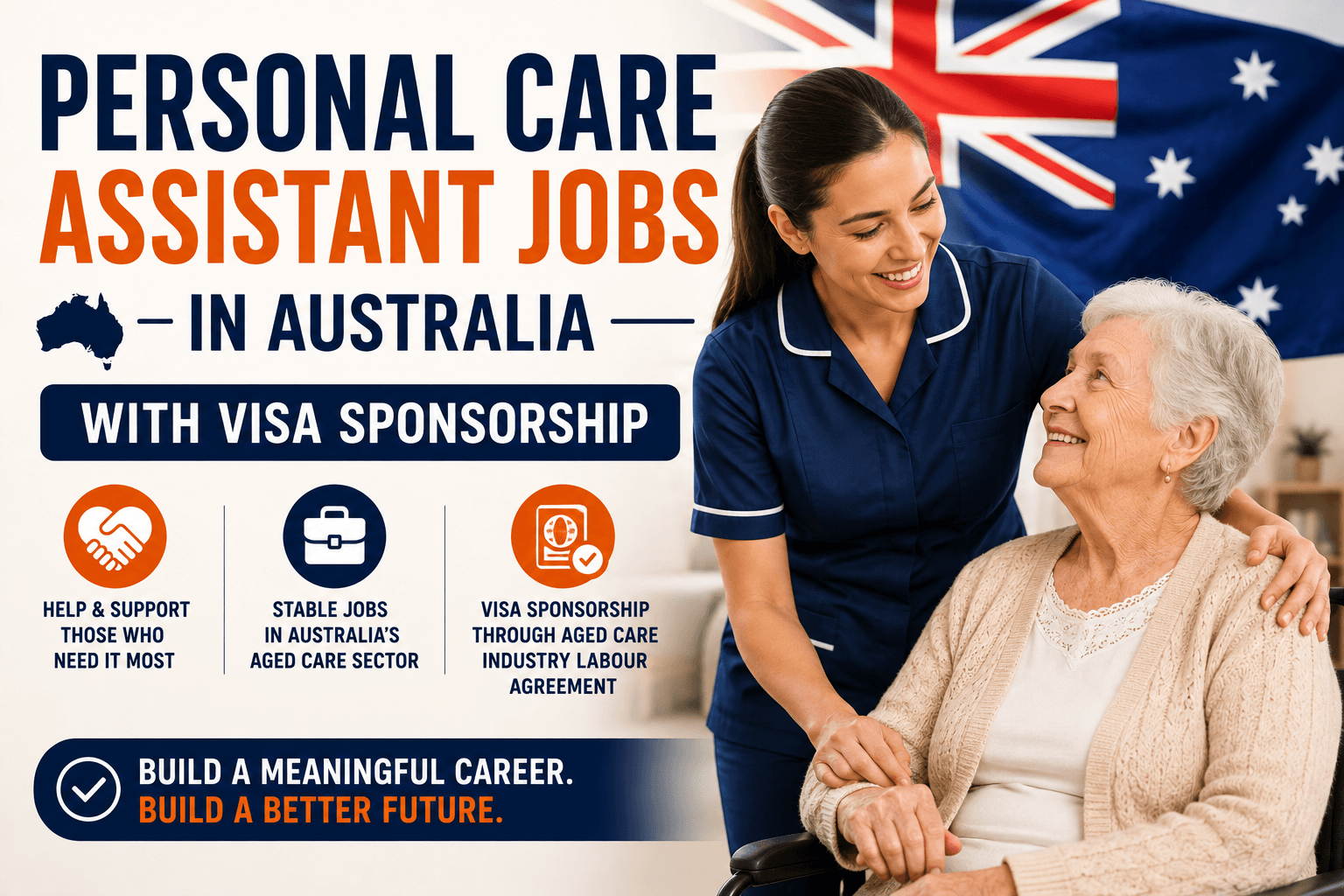 Personal Care Assistant Jobs in Australia With Visa Sponsorship