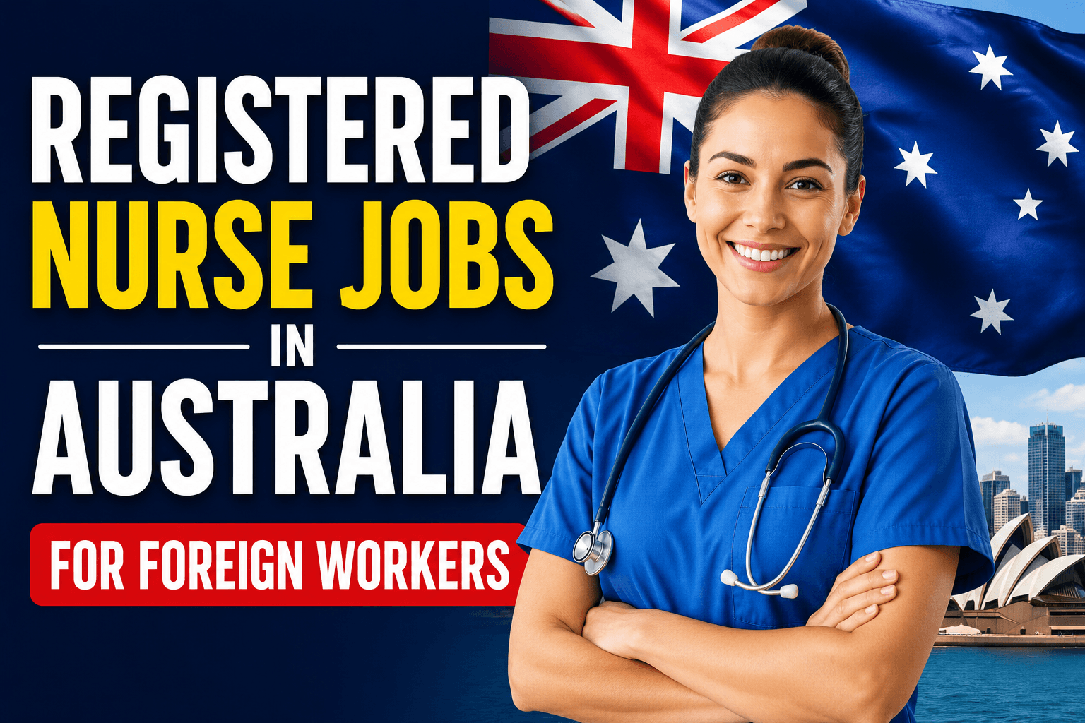 Registered Nurse Jobs in Australia for Foreign Workers - Salary & Requirements