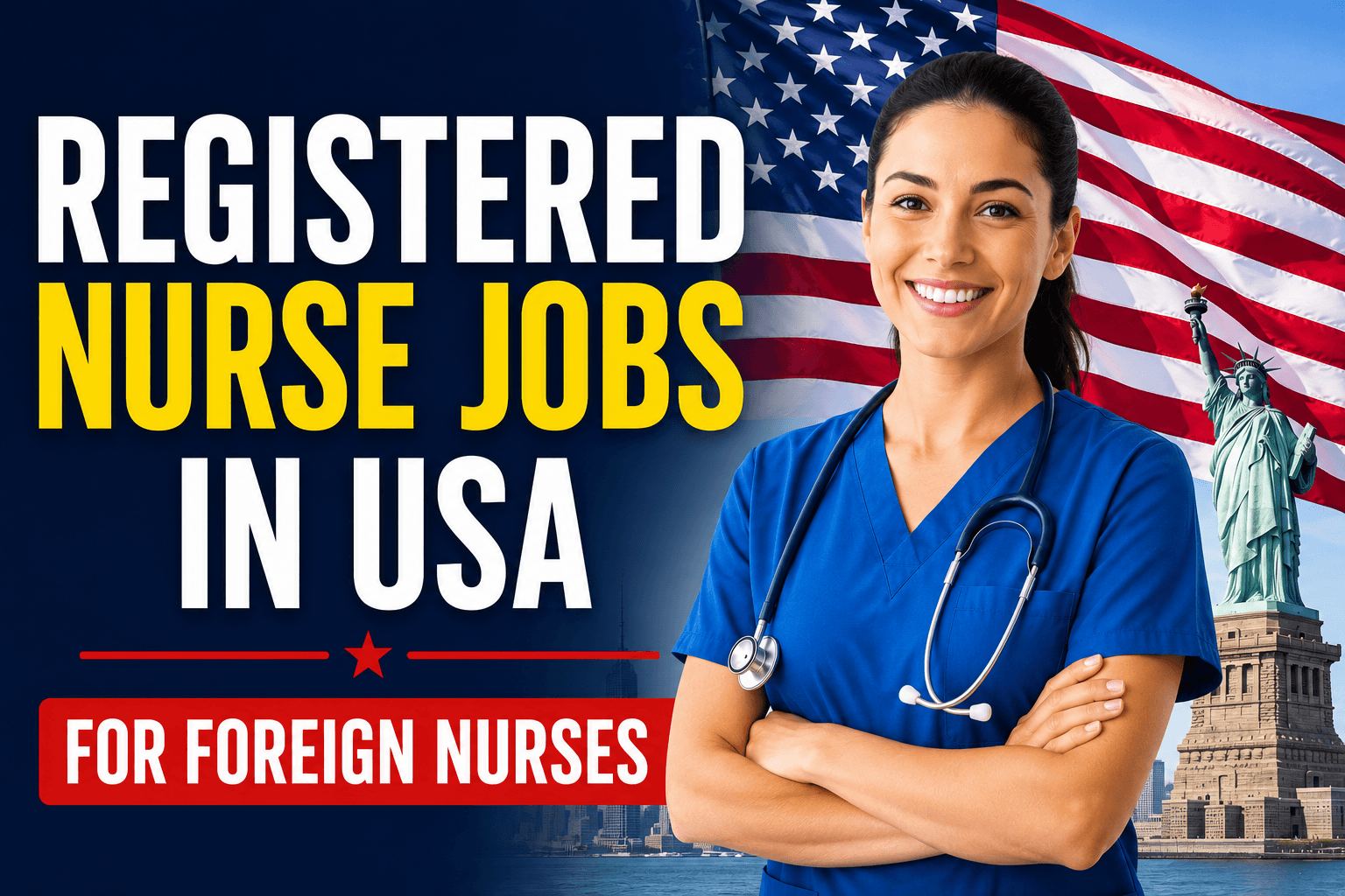 Registered Nurse Jobs in USA for Foreign Nurses - Salary & Requirements